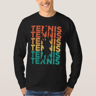 Retro Vintage Tennis For Tennis Players T-Shirt