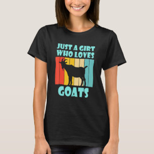Retro Vintage The Goat  Farm Animal Goats T-Shirt