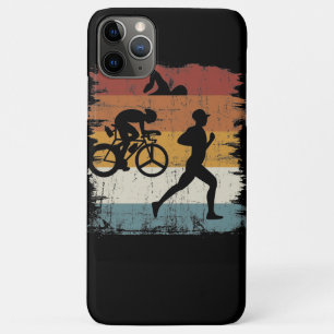 Retro vintage Triathlon iPhone 11 Pro Max Case