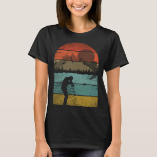 Retro vintage trombone player old school 4 T-Shirt