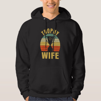 Retro Vintage Trophy Wife Mom Reward  Best Mother' Hoodie