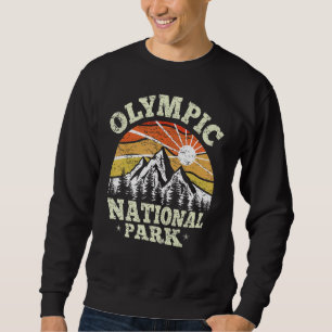 Retro Vintage US Washington 1938 Olympic National  Sweatshirt