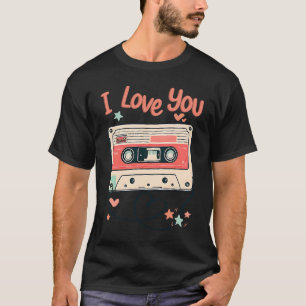 Retro Vintage Valentine's Day Cassette 80's Men Wo T-Shirt