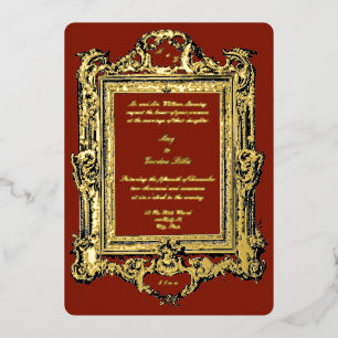 Retro Vintage Victorian Era Baroque Rococo Style