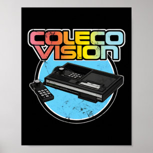 Retro Vintage Video Game Gamer  Poster