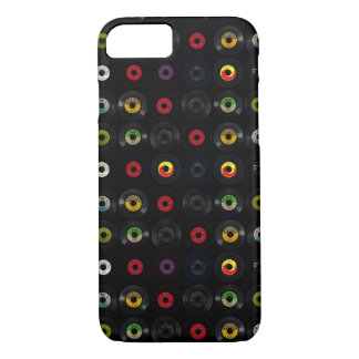 Retro Vintage Vinyl 45 Records Case-Mate iPhone Case