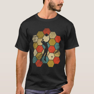 Retro vintage Volleyball player sports   1 T-Shirt