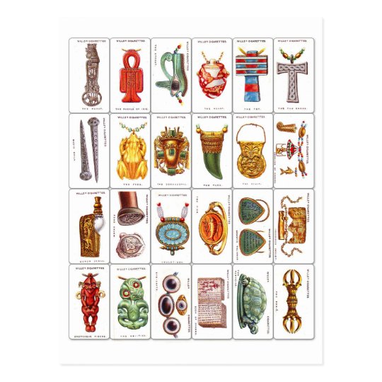 Retro Vintage Wills's Cigarette Cards Lucky Charms