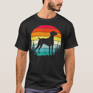 Retro Vintage Wirehaired Vizsla Dog Lovers Gift Me T-Shirt
