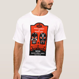 Retro Vintage Wrestling Poster T-Shirt