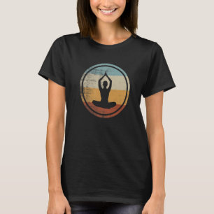Retro Vintage Yoga Pilates Training Yoga T-Shirt