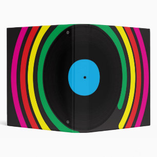 Retro Vinyl Binder
