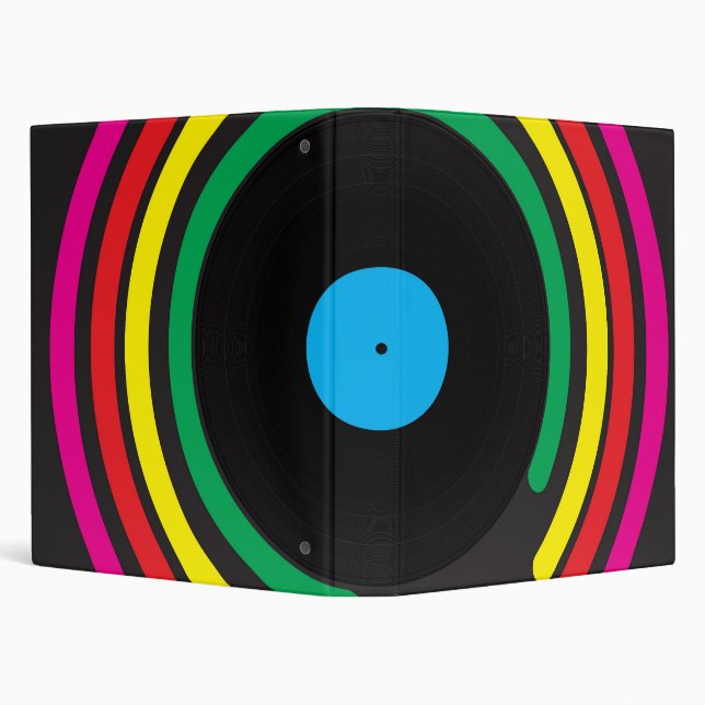 Retro Vinyl Binder (Background)