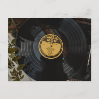 Retro Vinyl Faire-part de mariage - Qu'Il Y Ait Am