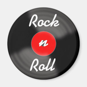 Retro Vinyl Record Magnet Gift