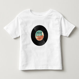 Retro Vinyl Record Music Album Toddler T-shirt