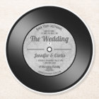 Retro Vinyl Record Save the Date Announcements