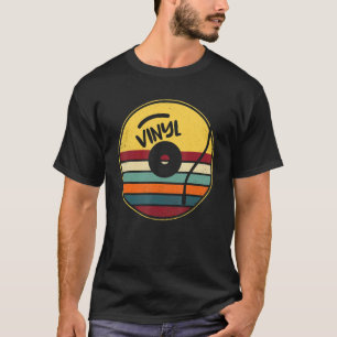 Retro Vinyl Record Vintage Vinyls Lp Record T-Shirt