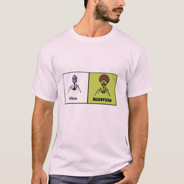 Retro Virus T-Shirt (Front)