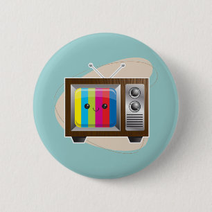 Retro Vision 2 Inch Round Button