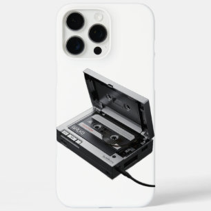 Retro Walkman Player with Cassette Tape iPhone 16 Pro Max Case