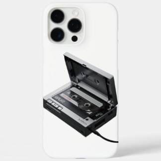 Retro Walkman Player with Cassette Tape iPhone 16 Pro Max Case