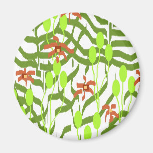 Retro Wallpaper - Broadhurst inspired Magnet