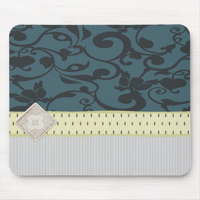 Retro Wallpaper Mouse Pad (Front)