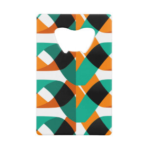 Retro Wallpaper: Vintage Design Credit Card Bottle Opener