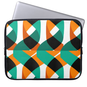 Retro Wallpaper: Vintage Design Laptop Sleeve