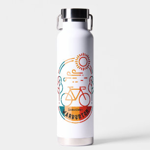 Retro Warburton Bike Trail. Water Bottle