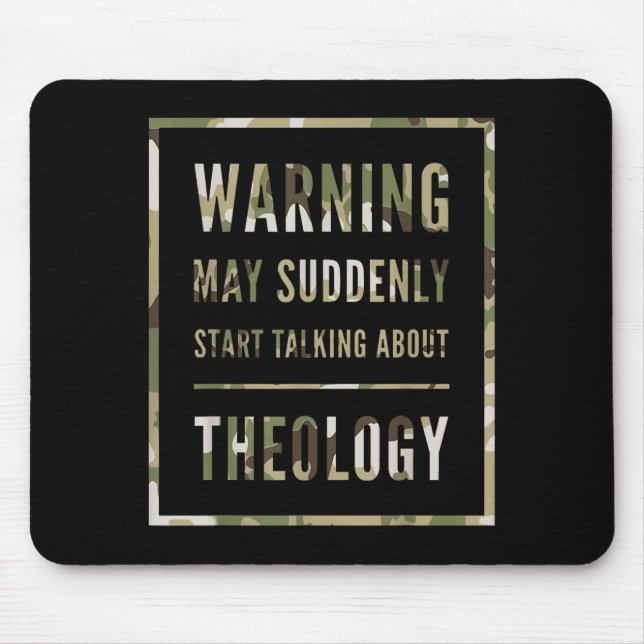 Retro Warning May Suddenly Start Talking About Red Mouse Pad (Front)