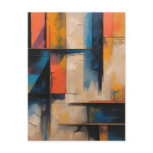 Retro Wave Design 01 Postcard