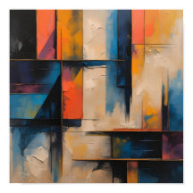 Retro Wave Design 01 Poster papier mat