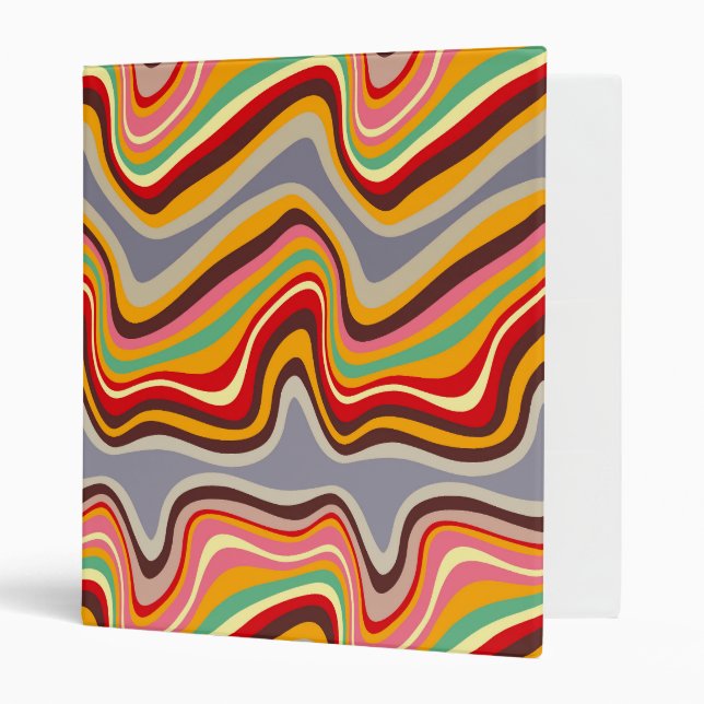 retro wave disco binder (Front/Inside)