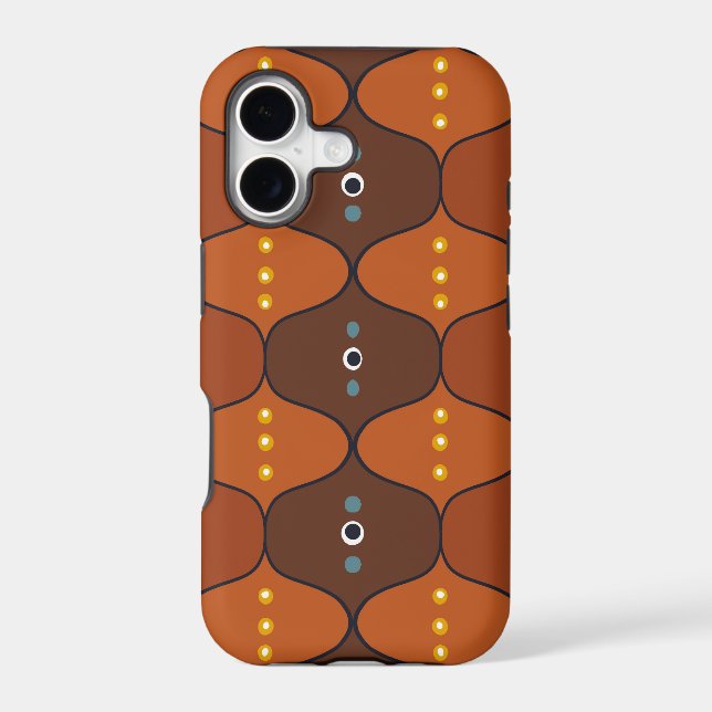 Retro Wave Orange (Back)