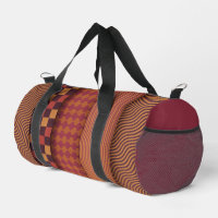 Retro Waves and Geometric Midcentury Pattern