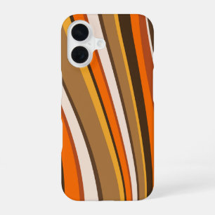 Retro Wavy Stripes Phone Case