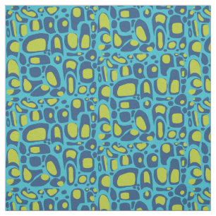 Retro Way Out Fabric
