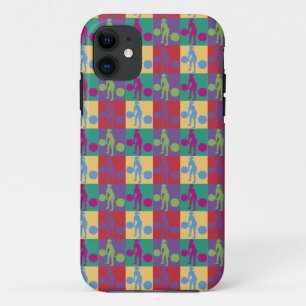 Retro Weight Lifting - iPhone 11 Case