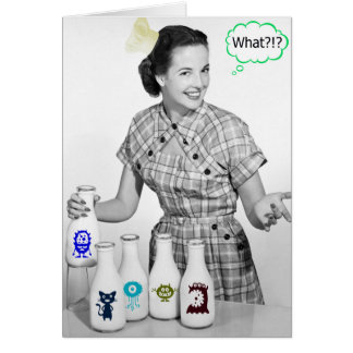 Rétro Weirdness fou de cuisine de maman