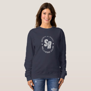 Retro Wellness Club Sporty Fashion Women Sweatshirt
