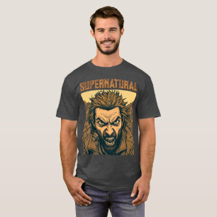 Retro Werewolf - Supernatural T-Shirt