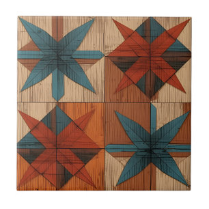 Retro Western Ceramic Tile