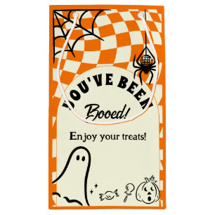 Retro We've Been Booed You've Been Booed Game Small Gift Bag