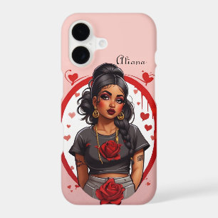 Retro Whimsical BohoVintage Inspired Art Valentine