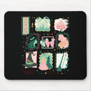 Retro Wicked Stamps Christmas Vibes Clothing Long Mouse Pad