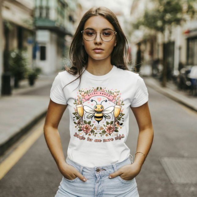 Retro Wife of the Party Bachelorette Group Women T-Shirt (Creator Uploaded)