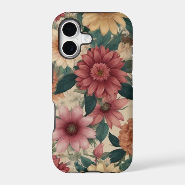 RETRO WILD FLOWER PATTERN (Back)