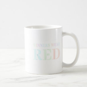 Retro Winners Wear Red Spirit Week War Game Team B Coffee Mug